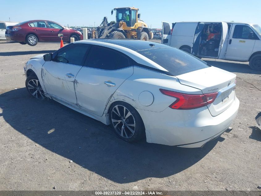 2016 Nissan Maxima 3.5 Platinum VIN: 1N4AA6AP5GC406497 Lot: 49405434