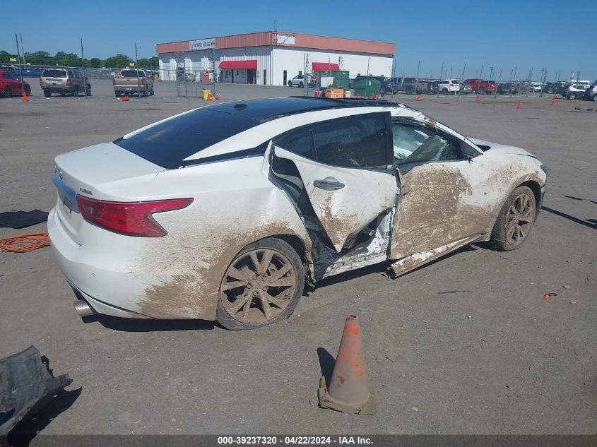 2016 Nissan Maxima 3.5 Platinum VIN: 1N4AA6AP5GC406497 Lot: 49405434