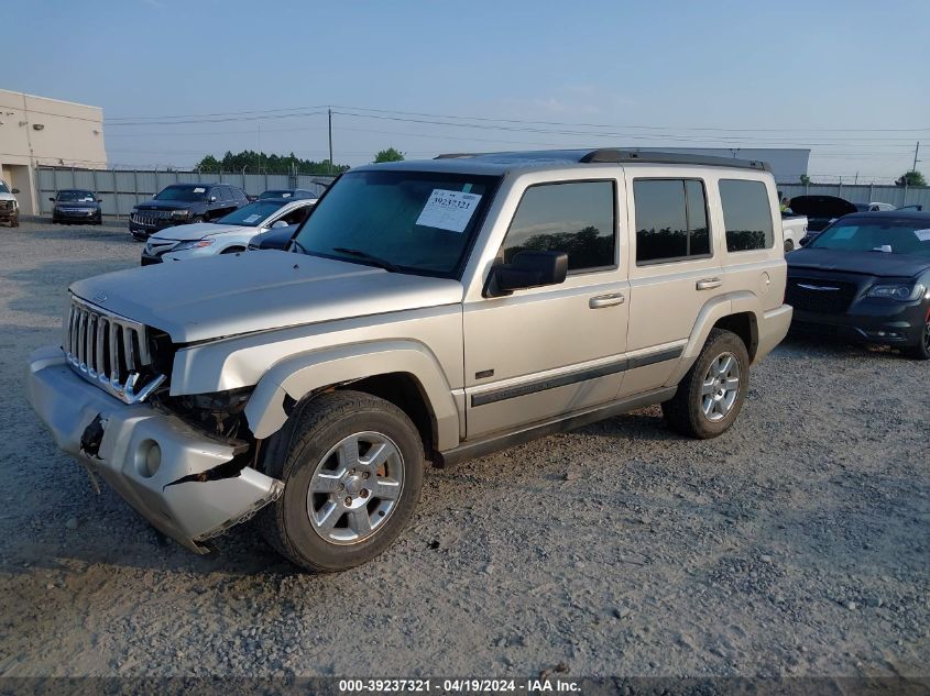 2007 Jeep Commander Sport VIN: 1J8HH48K67C622449 Lot: 39237321