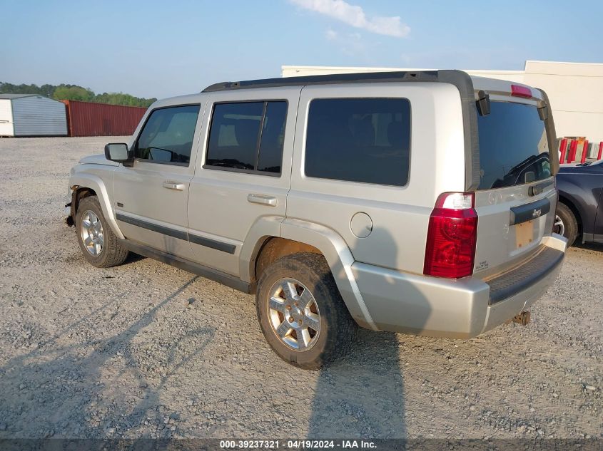 2007 Jeep Commander Sport VIN: 1J8HH48K67C622449 Lot: 39237321