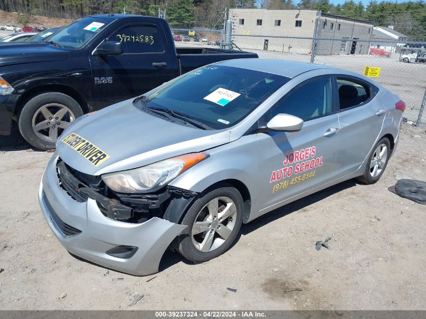 2012 Hyundai Elantra Gls VIN: 5NPDH4AE9CH099999 Lot: 39237324