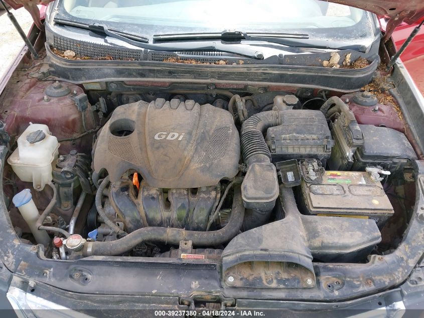 2013 Hyundai Sonata Gls VIN: 5NPEB4AC8DH609930 Lot: 47056454