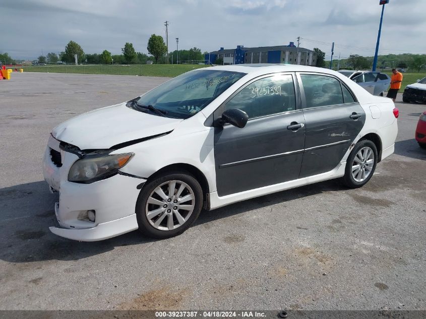 2010 Toyota Corolla S VIN: 1NXBU4EE2AZ375578 Lot: 39237387
