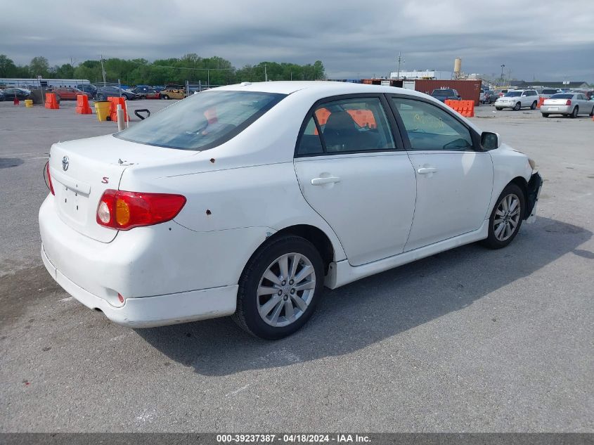 2010 Toyota Corolla S VIN: 1NXBU4EE2AZ375578 Lot: 39237387