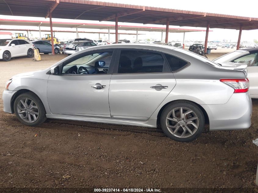 2014 Nissan Sentra Sr VIN: 3N1AB7AP5EY302869 Lot: 39220816