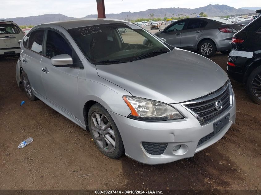 2014 Nissan Sentra Sr VIN: 3N1AB7AP5EY302869 Lot: 39220816