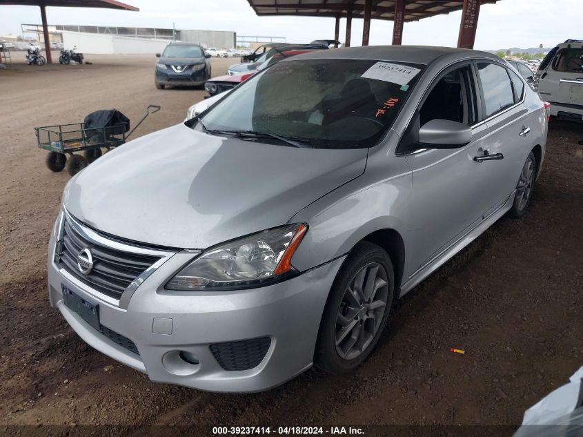 2014 Nissan Sentra Sr VIN: 3N1AB7AP5EY302869 Lot: 39220816