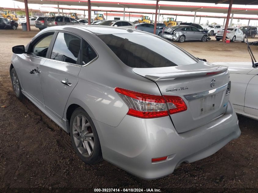 2014 Nissan Sentra Sr VIN: 3N1AB7AP5EY302869 Lot: 39220816
