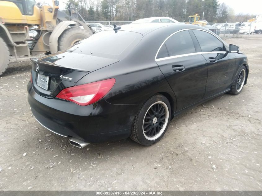 2015 Mercedes-Benz Cla 250 4Matic VIN: WDDSJ4GB4FN186843 Lot: 39237415