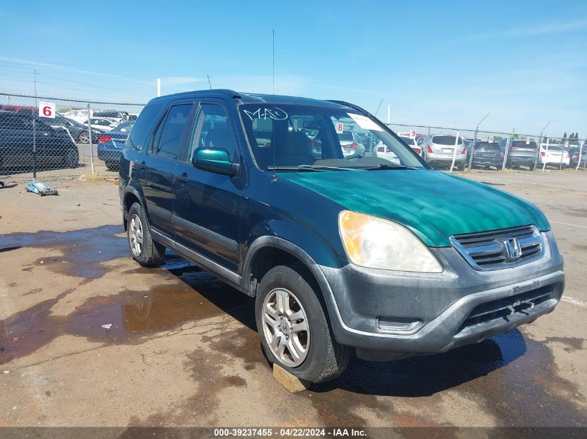 2003 Honda Cr-V Ex VIN: JHLRD78813C031519 Lot: 39237455