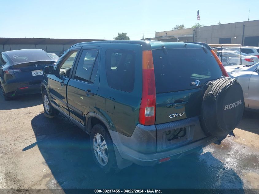 2003 Honda Cr-V Ex VIN: JHLRD78813C031519 Lot: 39237455