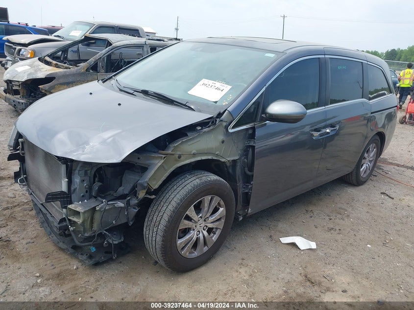 2014 Honda Odyssey Ex-L VIN: 5FNRL5H60EB089307 Lot: 39237464