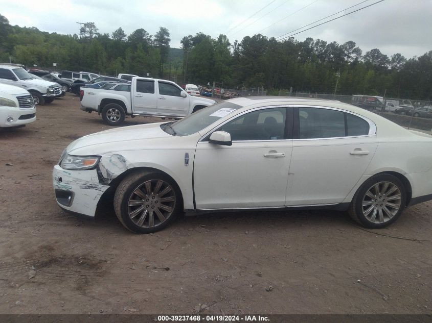 2012 Lincoln Mks VIN: 1LNHL9DR9CG800827 Lot: 39237468