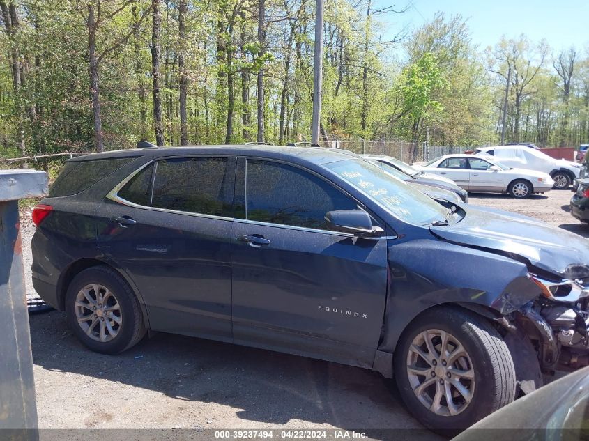 2018 Chevrolet Equinox Lt VIN: 3GNAXSEV0JL117864 Lot: 51057874