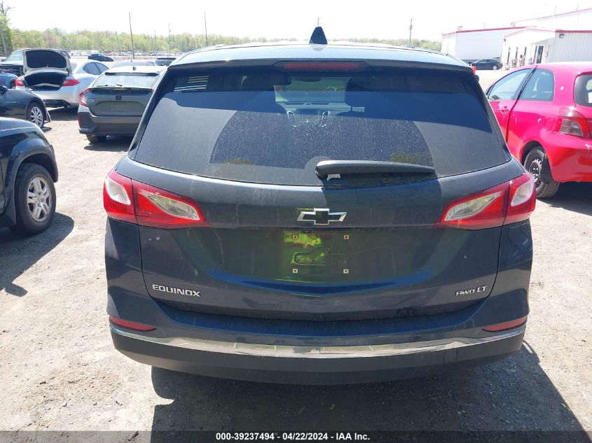 2018 Chevrolet Equinox Lt VIN: 3GNAXSEV0JL117864 Lot: 39237494