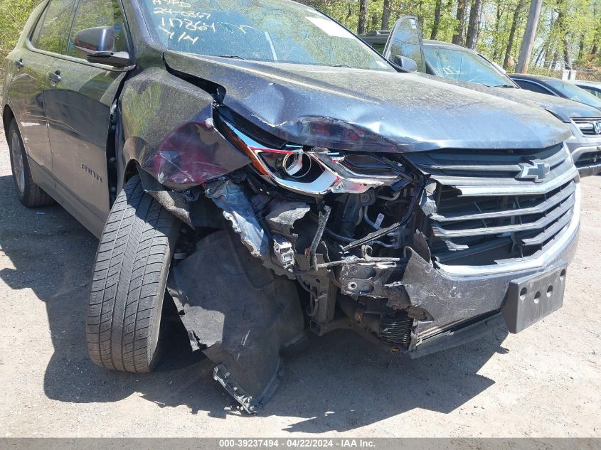 2018 Chevrolet Equinox Lt VIN: 3GNAXSEV0JL117864 Lot: 51057874