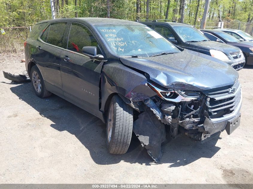 2018 Chevrolet Equinox Lt VIN: 3GNAXSEV0JL117864 Lot: 51057874