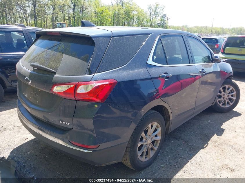 2018 Chevrolet Equinox Lt VIN: 3GNAXSEV0JL117864 Lot: 39237494