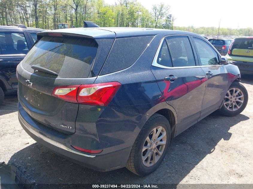 2018 Chevrolet Equinox Lt VIN: 3GNAXSEV0JL117864 Lot: 51057874