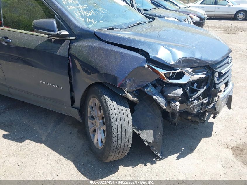 2018 Chevrolet Equinox Lt VIN: 3GNAXSEV0JL117864 Lot: 39237494