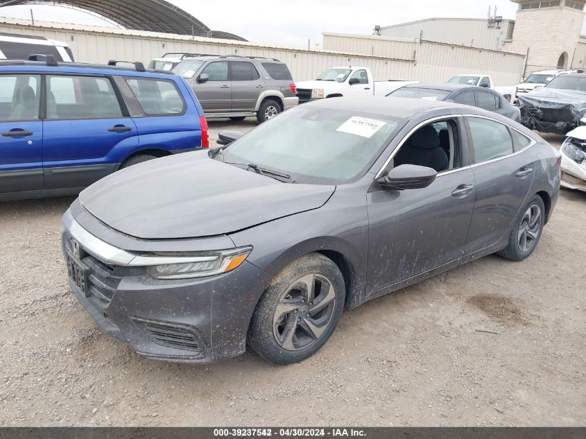 2019 Honda Insight Ex VIN: 19XZE4F54KE027781 Lot: 39237542