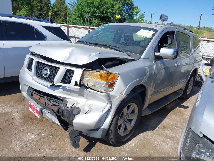 2012 Nissan Armada Sv VIN: 5N1AA0ND4CN617143 Lot: 48521264