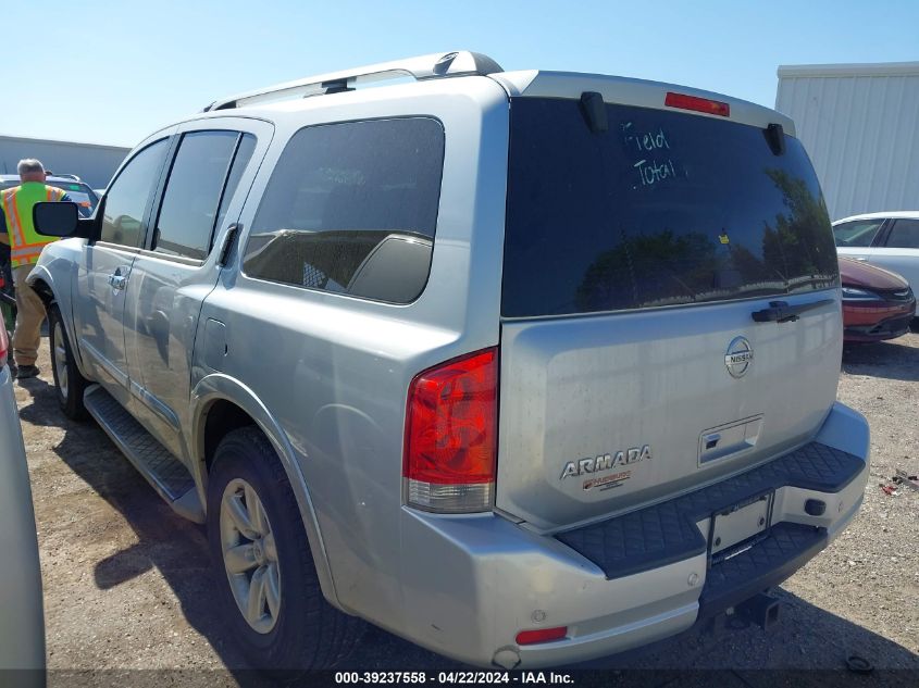 2012 Nissan Armada Sv VIN: 5N1AA0ND4CN617143 Lot: 48521264