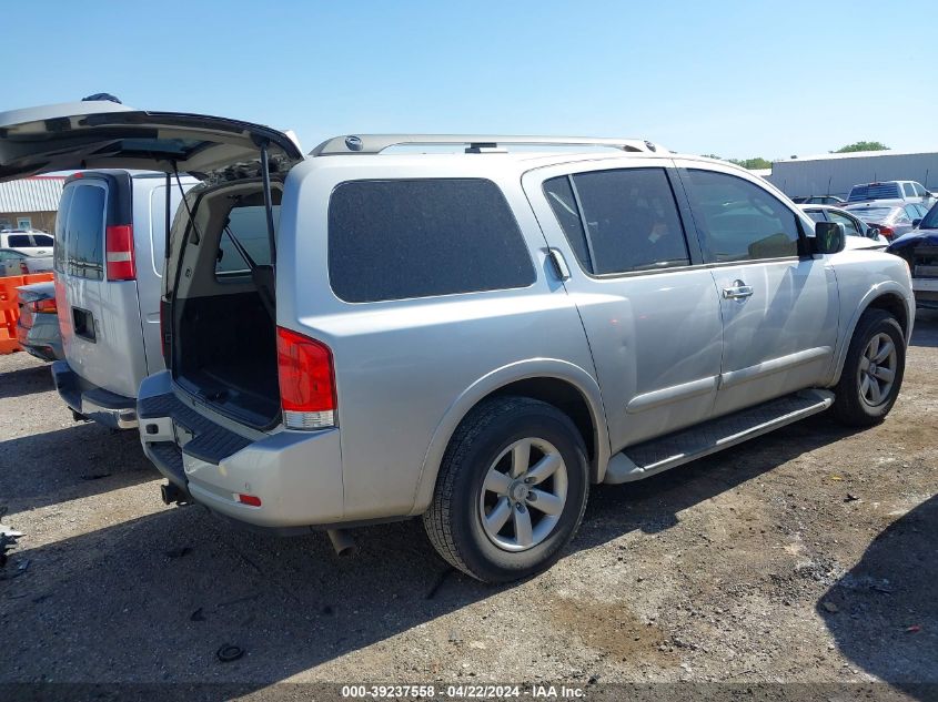 2012 Nissan Armada Sv VIN: 5N1AA0ND4CN617143 Lot: 48521264