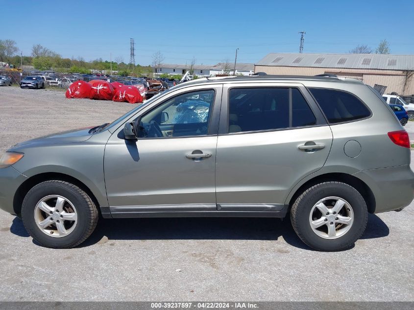 2007 Hyundai Santa Fe Gls VIN: 5NMSG13D07H053607 Lot: 39237597