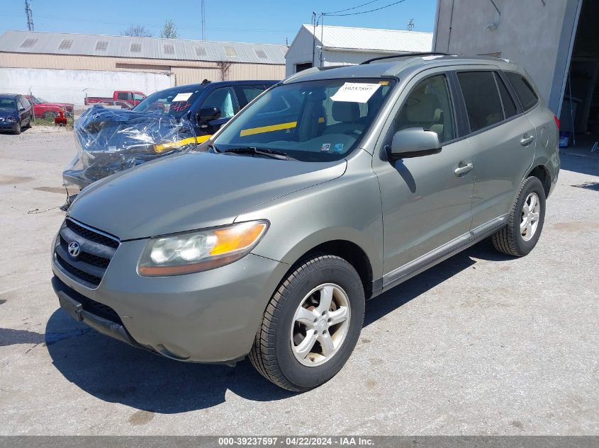 2007 Hyundai Santa Fe Gls VIN: 5NMSG13D07H053607 Lot: 39237597