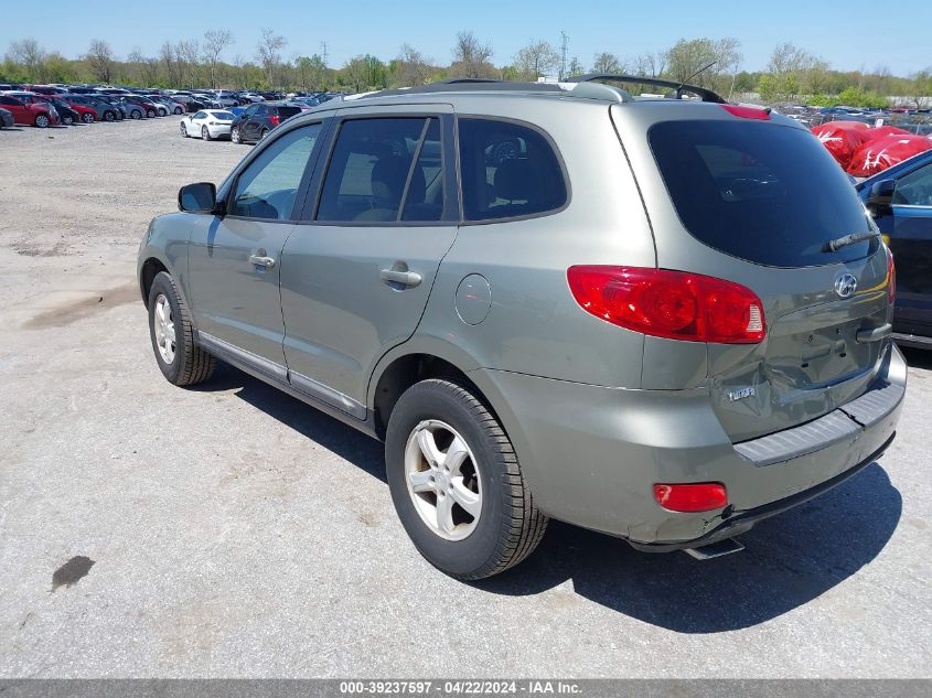 2007 Hyundai Santa Fe Gls VIN: 5NMSG13D07H053607 Lot: 39237597