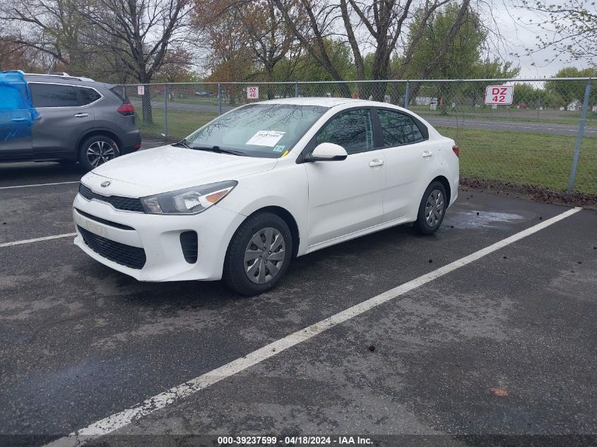 2019 Kia Rio S VIN: 3KPA24AB8KE179176 Lot: 39237599