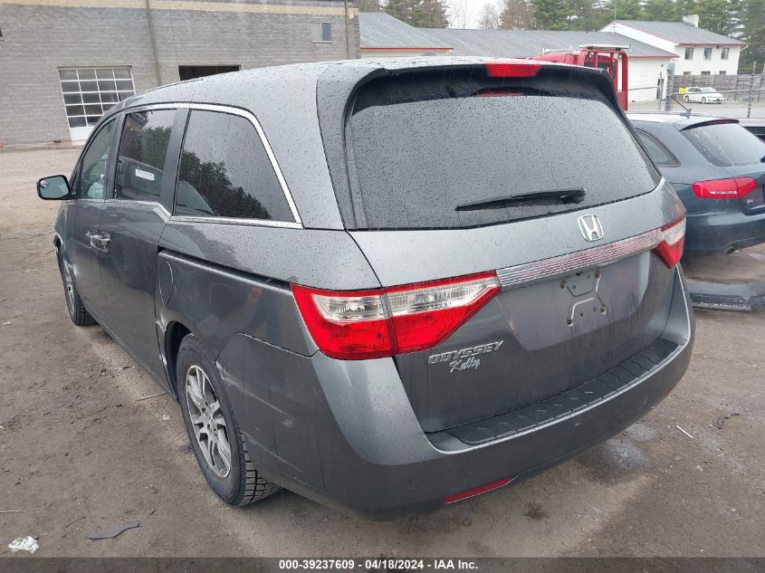 2011 Honda Odyssey Ex-L VIN: 5FNRL5H65BB061076 Lot: 39237609