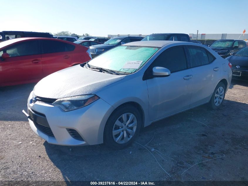 2015 TOYOTA COROLLA L/LE/LE PLS/PRM/S/S PLS - 5YFBURHE6FP270298