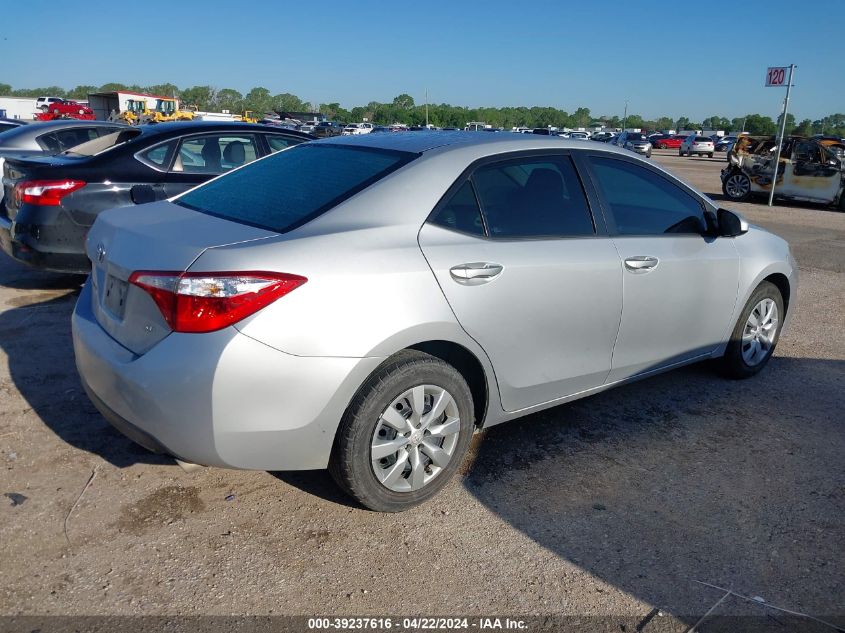 2015 TOYOTA COROLLA L/LE/LE PLS/PRM/S/S PLS - 5YFBURHE6FP270298