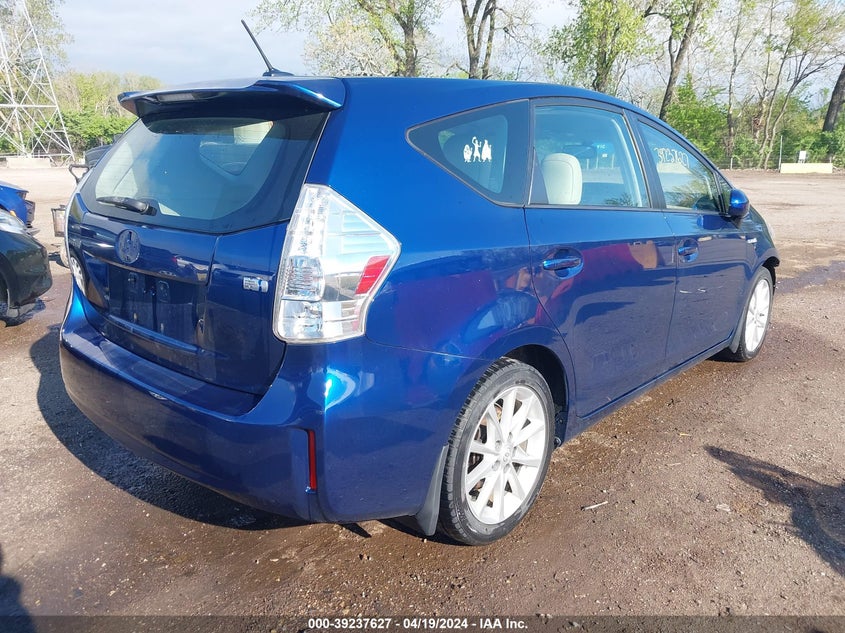 2012 Toyota Prius V Five VIN: JTDZN3EU3C3072979 Lot: 39237627