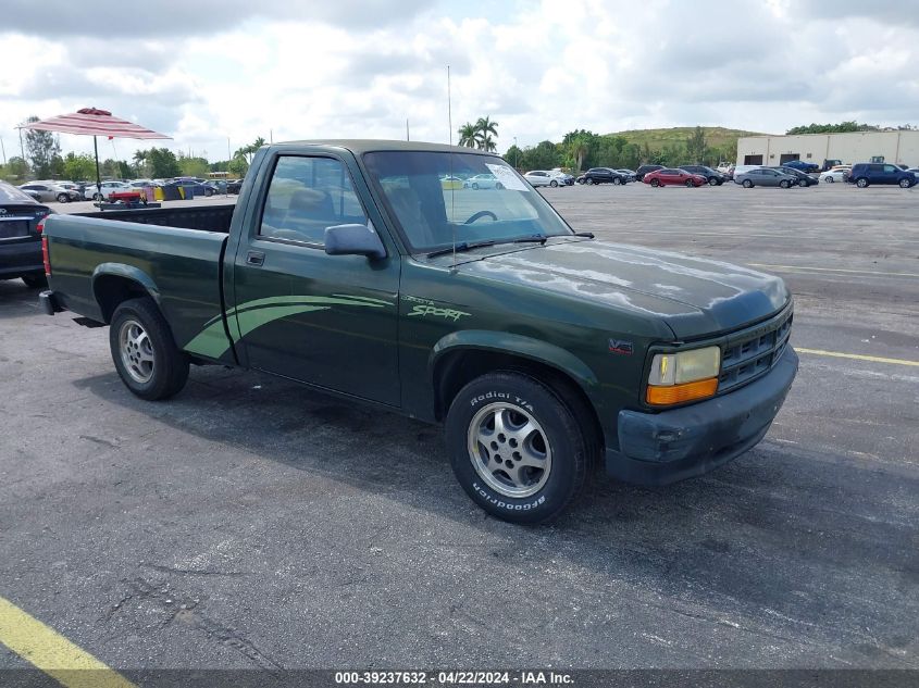 1996 Dodge Dakota VIN: 1B7FL26X5TW705816 Lot: 39236839