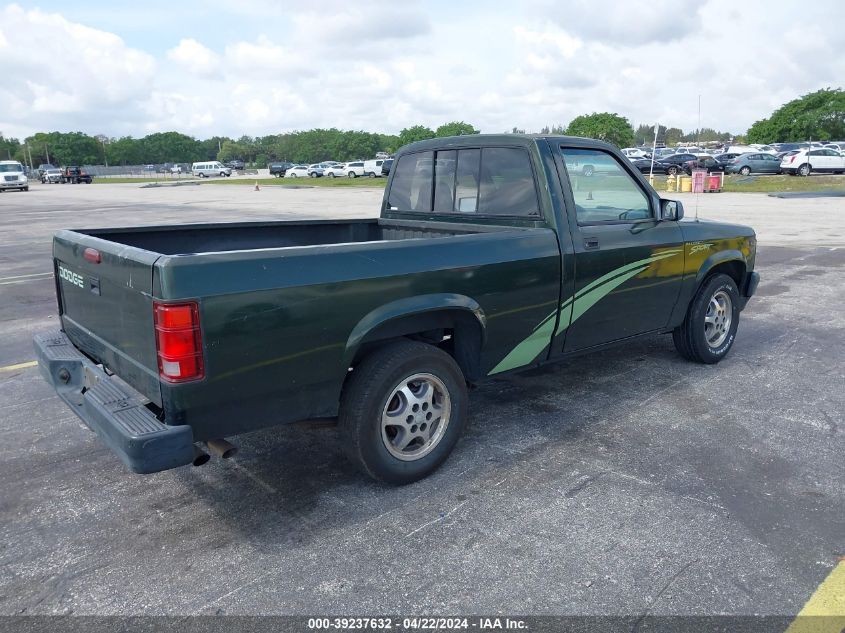 1996 Dodge Dakota VIN: 1B7FL26X5TW705816 Lot: 39236839