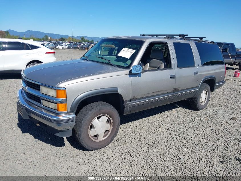 1999 Chevrolet Suburban 1500 Lt VIN: 1GNFK16R6XJ515581 Lot: 39237648