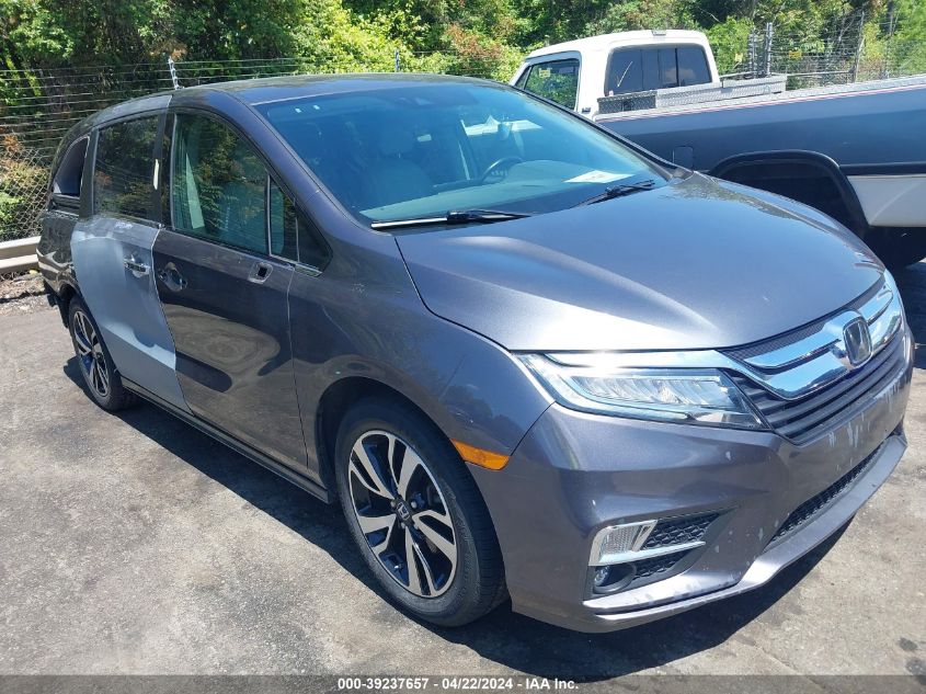 2018 Honda Odyssey Elite VIN: 5FNRL6H95JB078488 Lot: 39237657