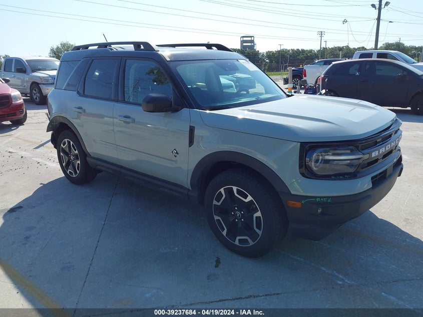 2022 Ford Bronco Sport Outer Banks VIN: 3FMCR9C65NRD12437 Lot: 39237684