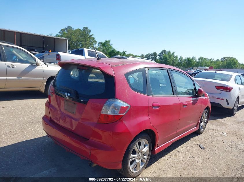 2009 Honda Fit Sport VIN: JHMGE88489S004755 Lot: 51110884