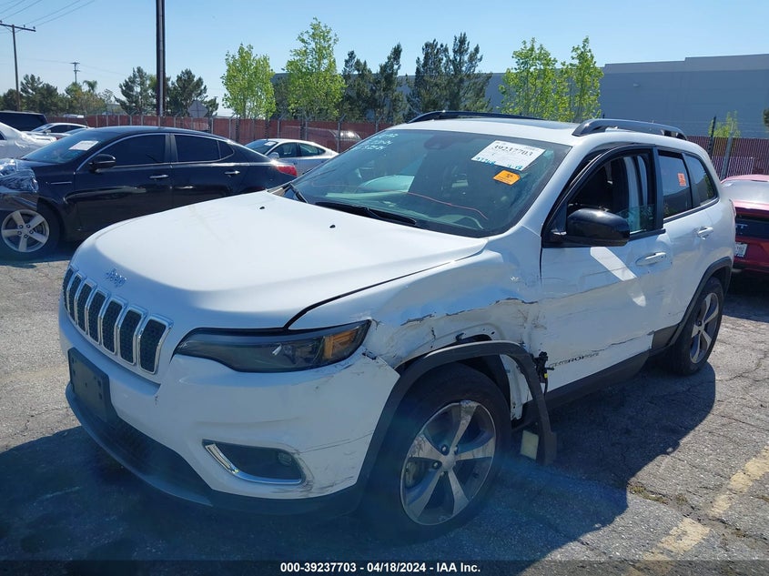 VIN 1C4PJMDX2ND539097 2022 JEEP CHEROKEE LIMITED 4X4