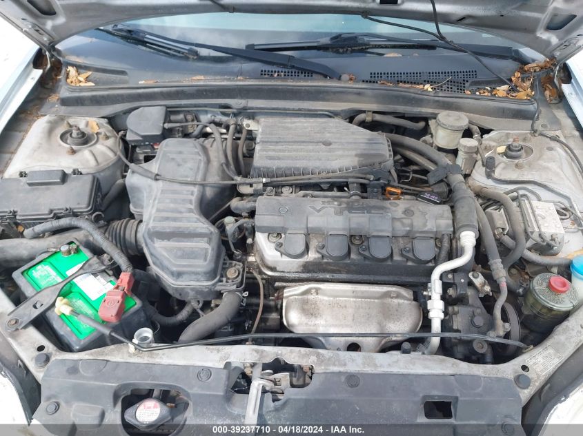 2003 Honda Civic Ex VIN: 2HGES25703H538586 Lot: 39237710