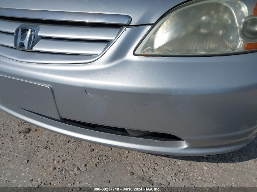 2003 Honda Civic Ex VIN: 2HGES25703H538586 Lot: 39237710