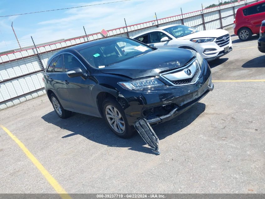 2016 Acura Rdx Acurawatch Plus Pkg VIN: 5J8TB3H39GL009250 Lot: 50810374