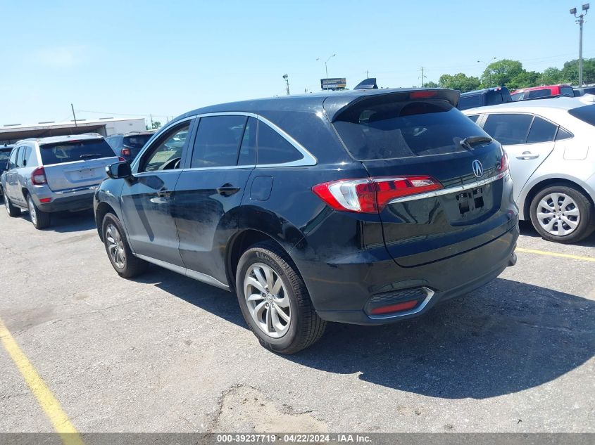 2016 Acura Rdx Acurawatch Plus Pkg VIN: 5J8TB3H39GL009250 Lot: 50810374