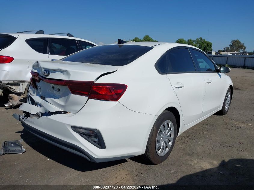 2020 Kia Forte Fe VIN: 3KPF24AD6LE158822 Lot: 39237720