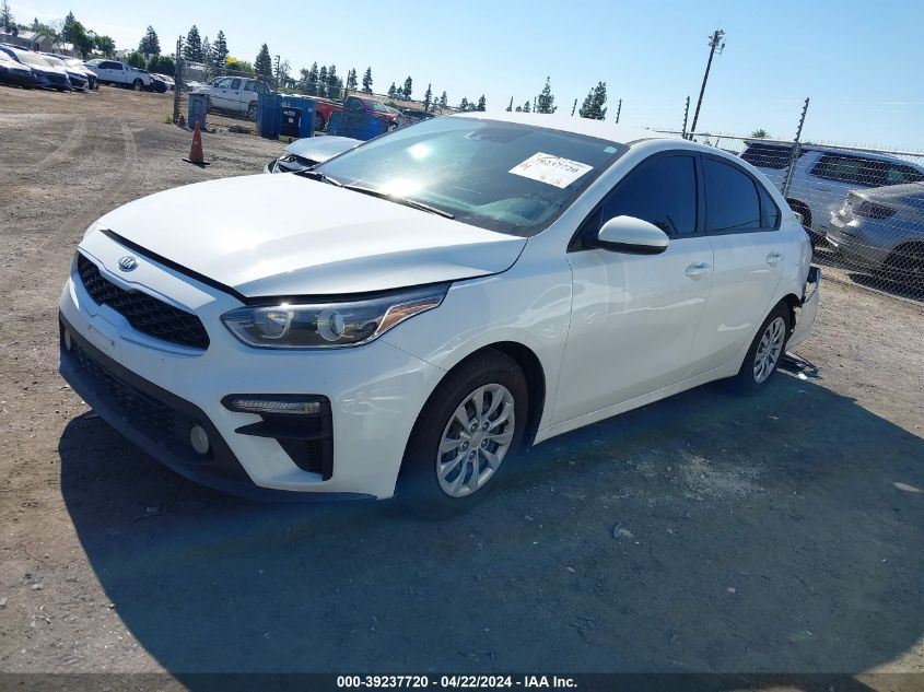 2020 Kia Forte Fe VIN: 3KPF24AD6LE158822 Lot: 39237720