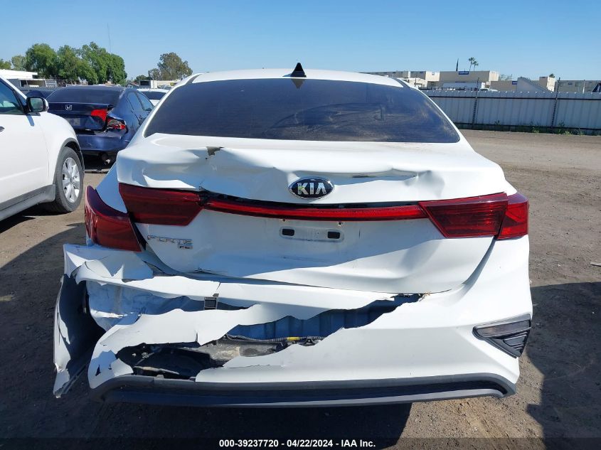 2020 Kia Forte Fe VIN: 3KPF24AD6LE158822 Lot: 39237720